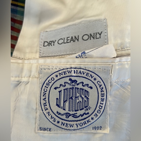 J.Press NWOT Madra Sport Coat.  Classic fit, lightweight men’s 40 X long tartan! - Picture 7 of 14